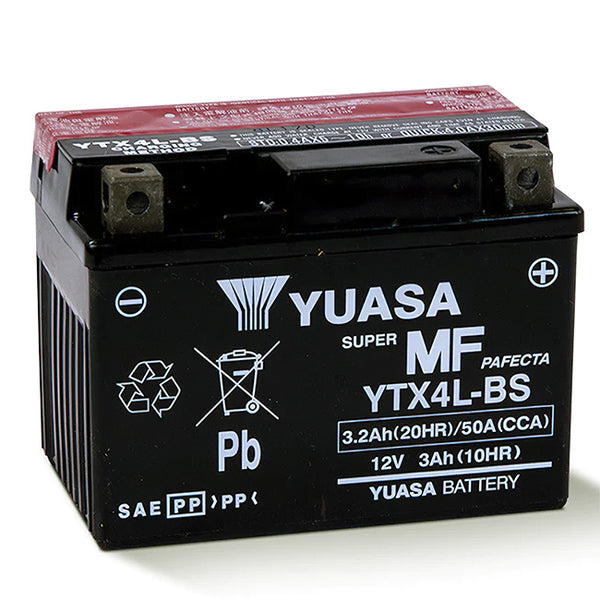 YUASA YB4LBPK - comes with acid pack
