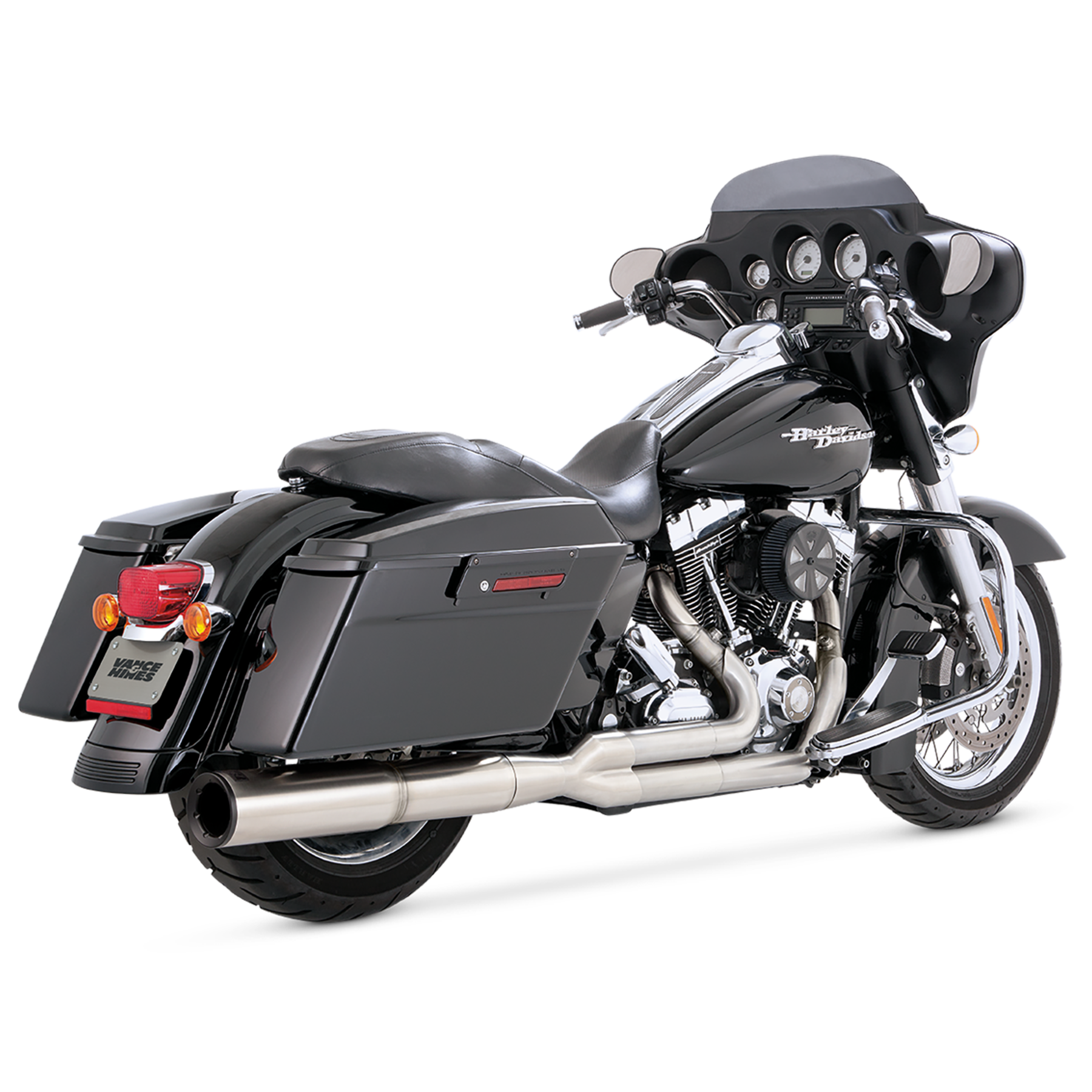 VANCE & HINES STAINLESS HI-OUTPUT 2-INTO-1