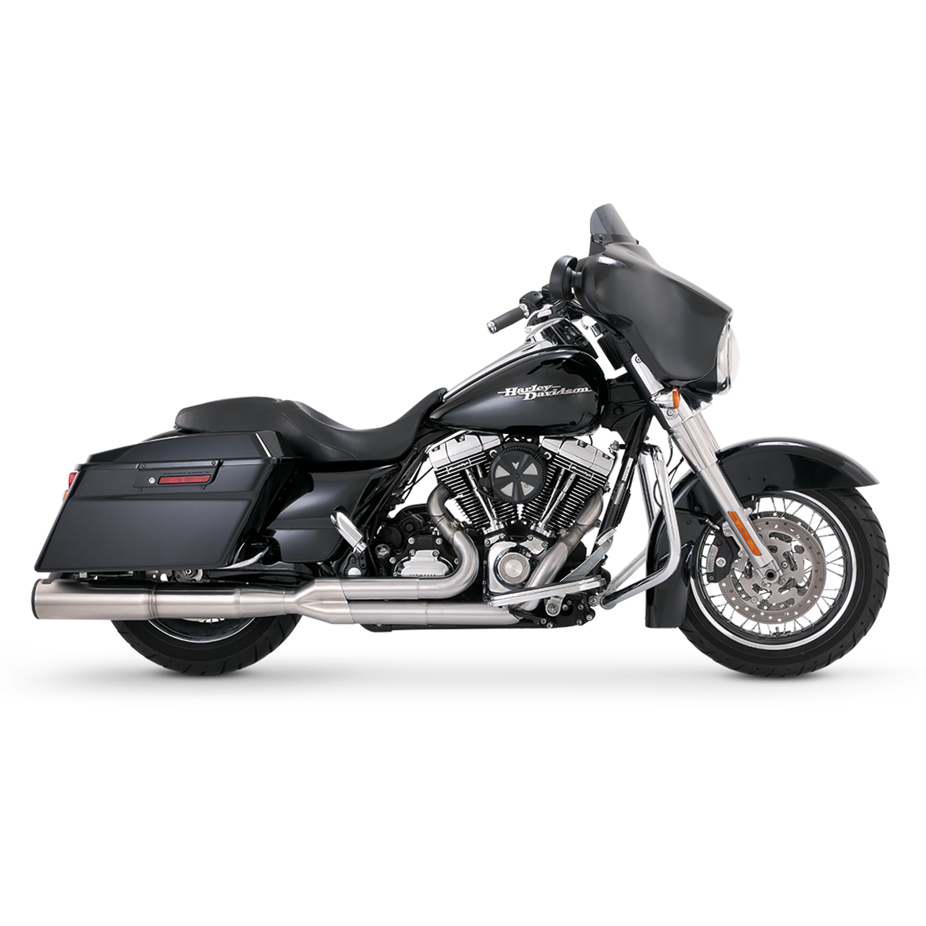 VANCE & HINES STAINLESS HI-OUTPUT 2-INTO-1