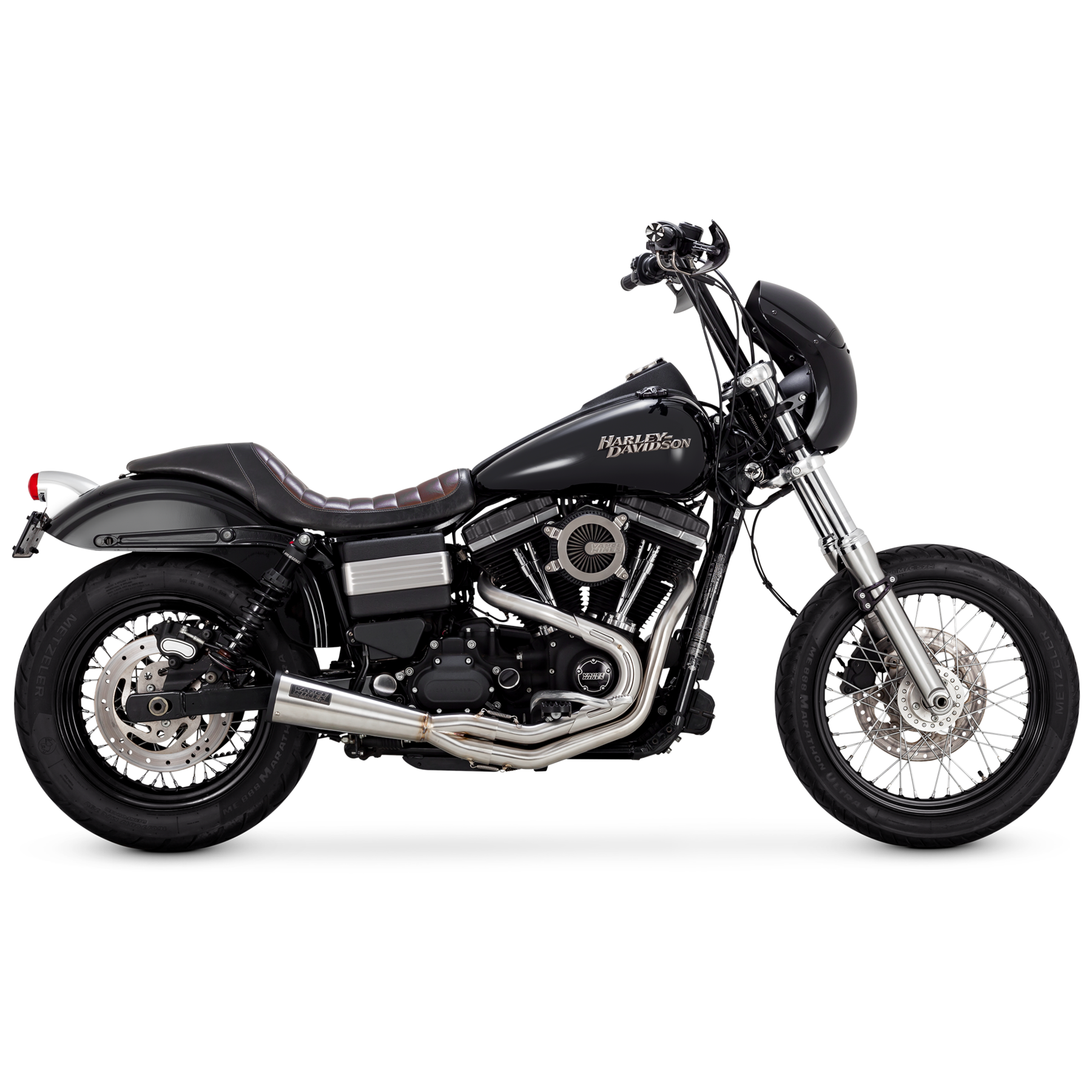 VANCE & HINES STAINLESS 2-INTO-1 UPSWEEP