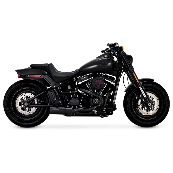 VANCE & HINES STAINLESS 2-INTO-1 HI-OUTPUT - BLACK