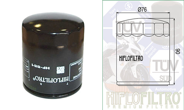 HiFlo HF551 Oil Filter