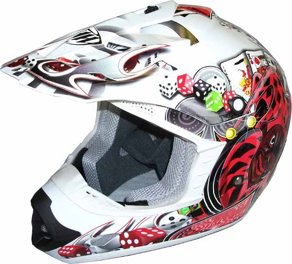 THH TX-12 Joker in white's price does not reflect the style, comfort and protection that is offered by this helmet